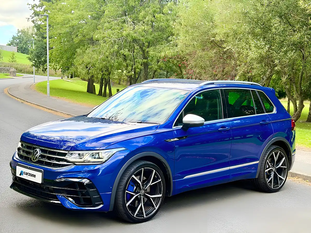 Used 2022 Volkswagen Tiguan R Blue - Interior and Exterior details 6