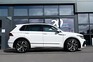 Used 2022 Volkswagen Tiguan R-Line White - Interior and Exterior details 13