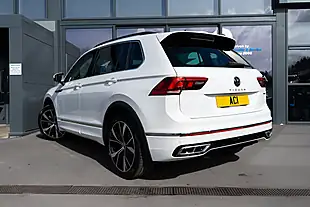 Used 2022 Volkswagen Tiguan R-Line White - Interior and Exterior details 2