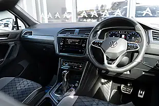 Used 2022 Volkswagen Tiguan R-Line White - Interior and Exterior details 4