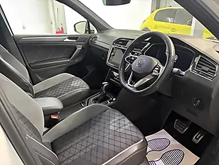 Used 2022 Volkswagen Tiguan R-Line White - Interior and Exterior details 12