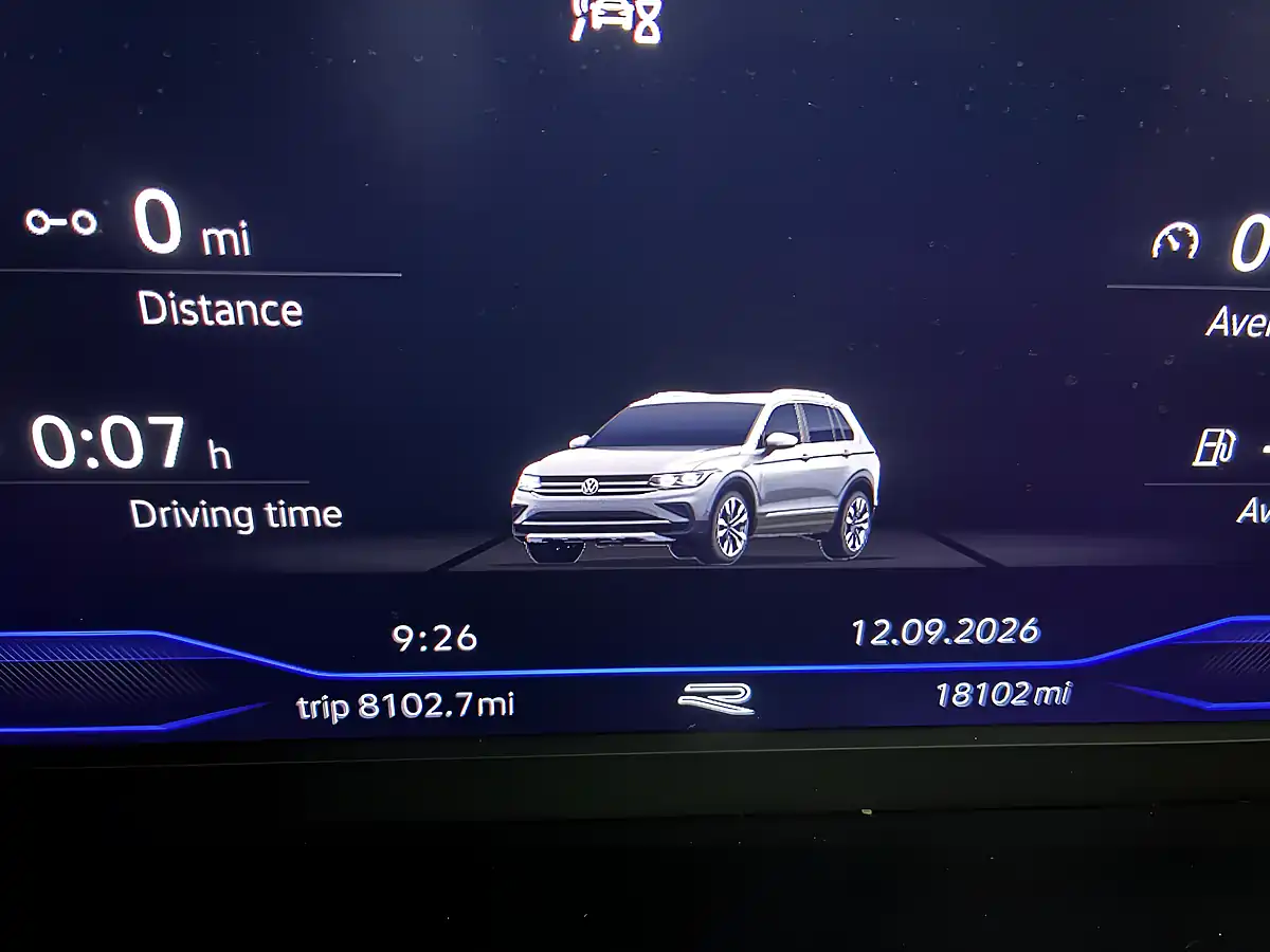 Used 2022 Volkswagen Tiguan R-Line White - Interior and Exterior details 14