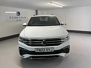 Used 2022 Volkswagen Tiguan R-Line White - Interior and Exterior details 2