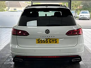 Used 2022 Volkswagen Touareg Black Edition White - Interior and Exterior details 10