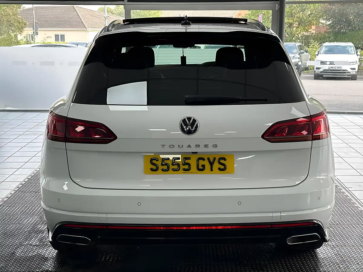 Used 2022 Volkswagen Touareg Black Edition White - Interior and Exterior details 10