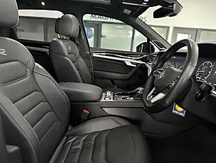Used 2022 Volkswagen Touareg Black Edition White - Interior and Exterior details 13