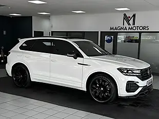 Used 2022 Volkswagen Touareg Black Edition White - Interior and Exterior details 2