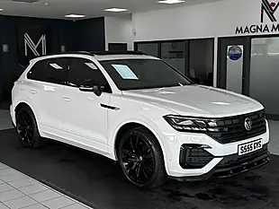 Used 2022 Volkswagen Touareg Black Edition White - Interior and Exterior details 3