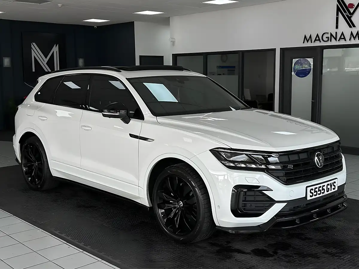 Used 2022 Volkswagen Touareg Black Edition White - Interior and Exterior details 3