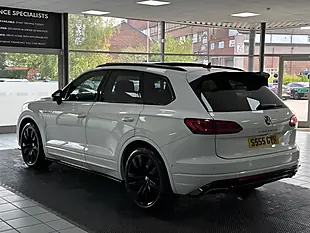 Used 2022 Volkswagen Touareg Black Edition White - Interior and Exterior details 9