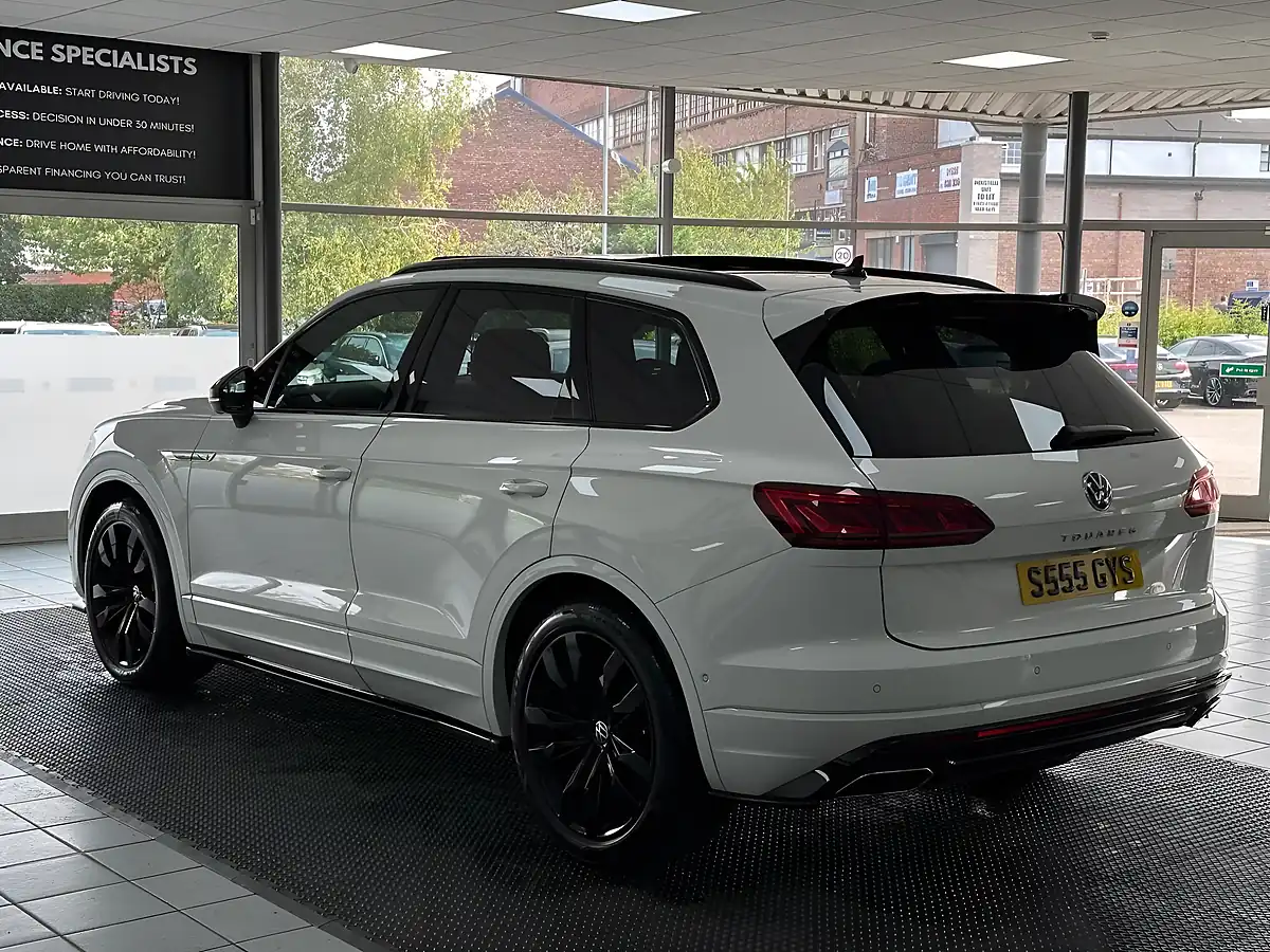 Used 2022 Volkswagen Touareg Black Edition White - Interior and Exterior details 9