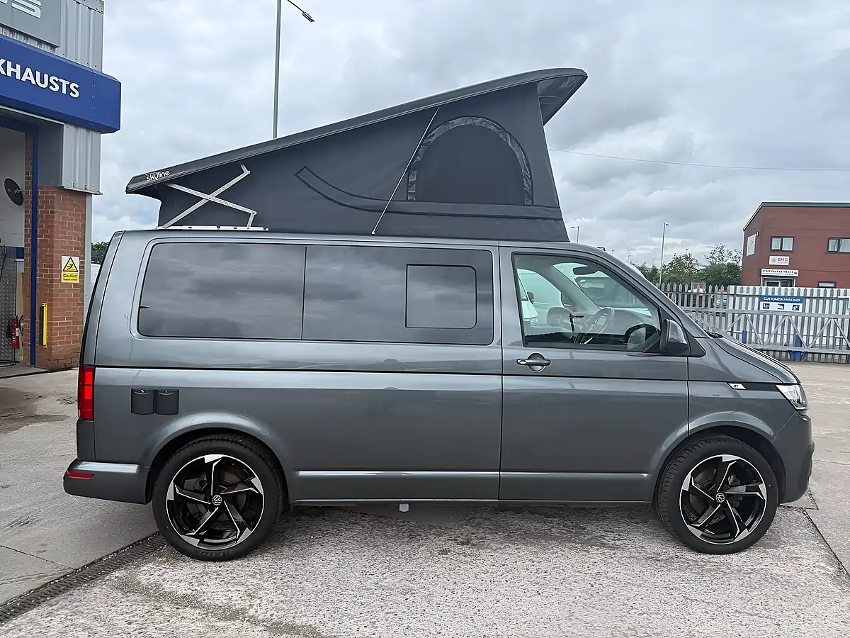 Used 2022 Volkswagen Transporter Camper Grey - Interior and Exterior details 8