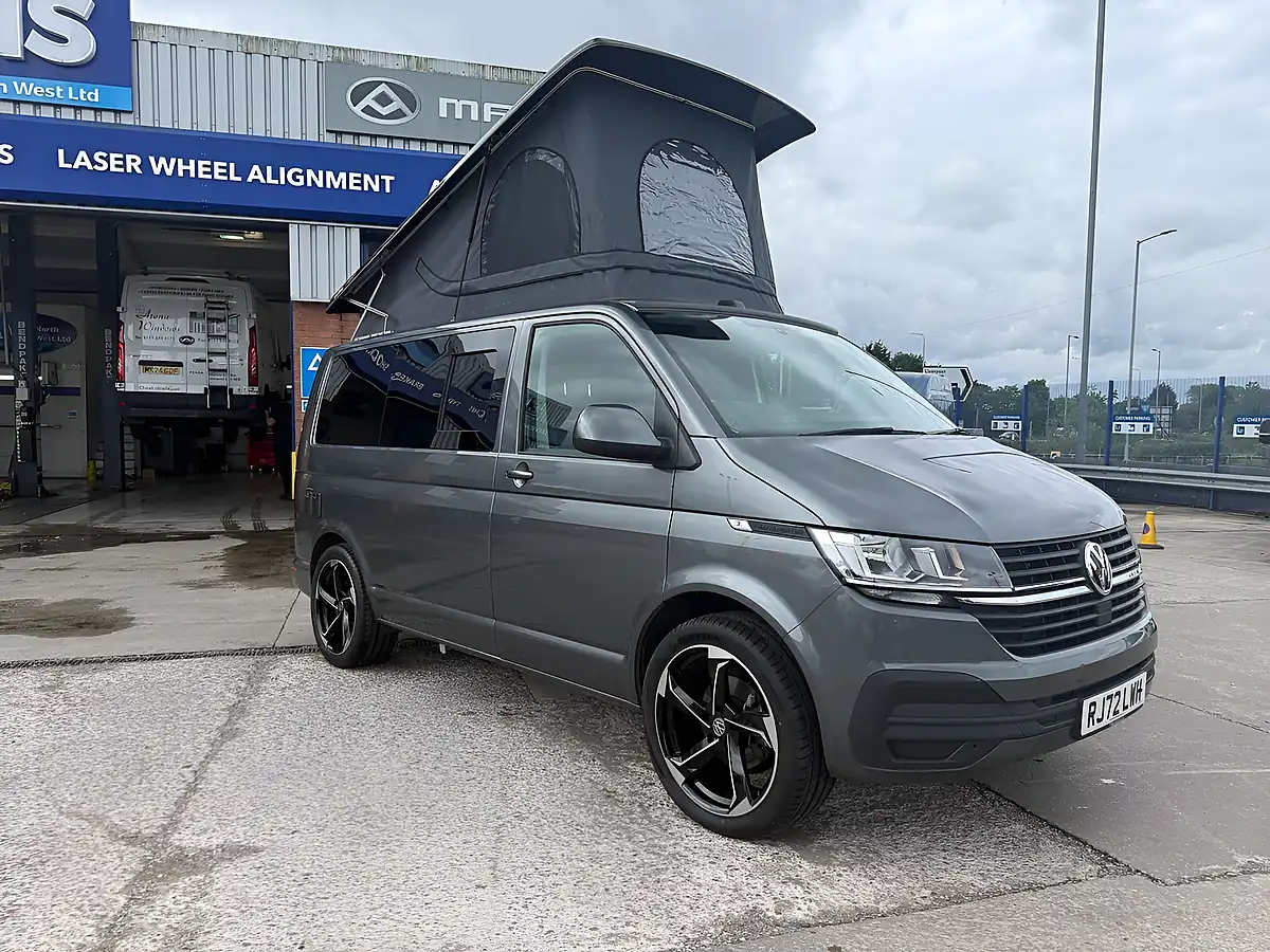 Used 2022 Volkswagen Transporter Camper Grey - Interior and Exterior details 9