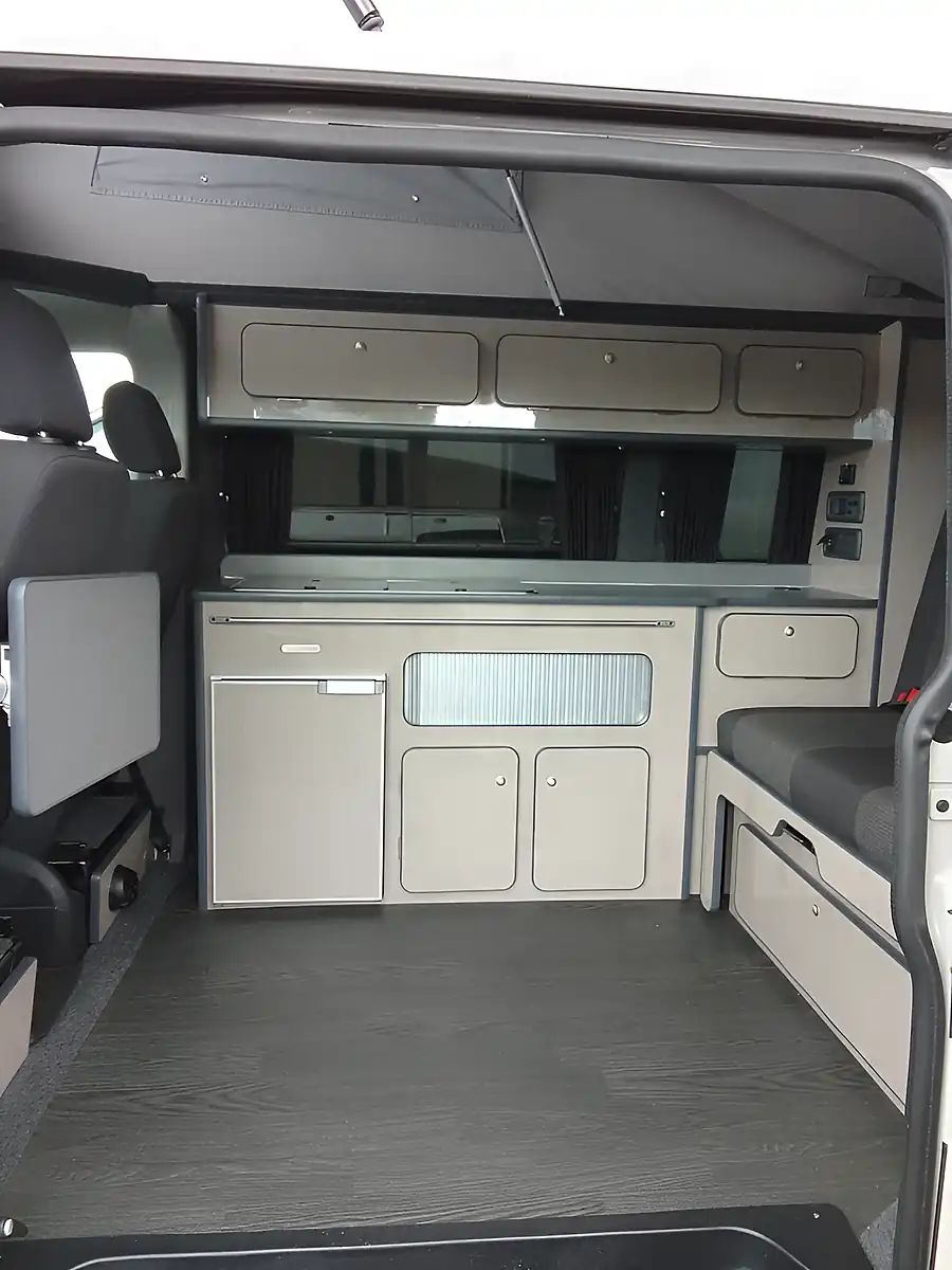 Used 2022 Volkswagen Transporter Camperking Ascot Grey - Interior and Exterior details 11