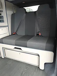 Used 2022 Volkswagen Transporter Camperking Ascot Grey - Interior and Exterior details 12