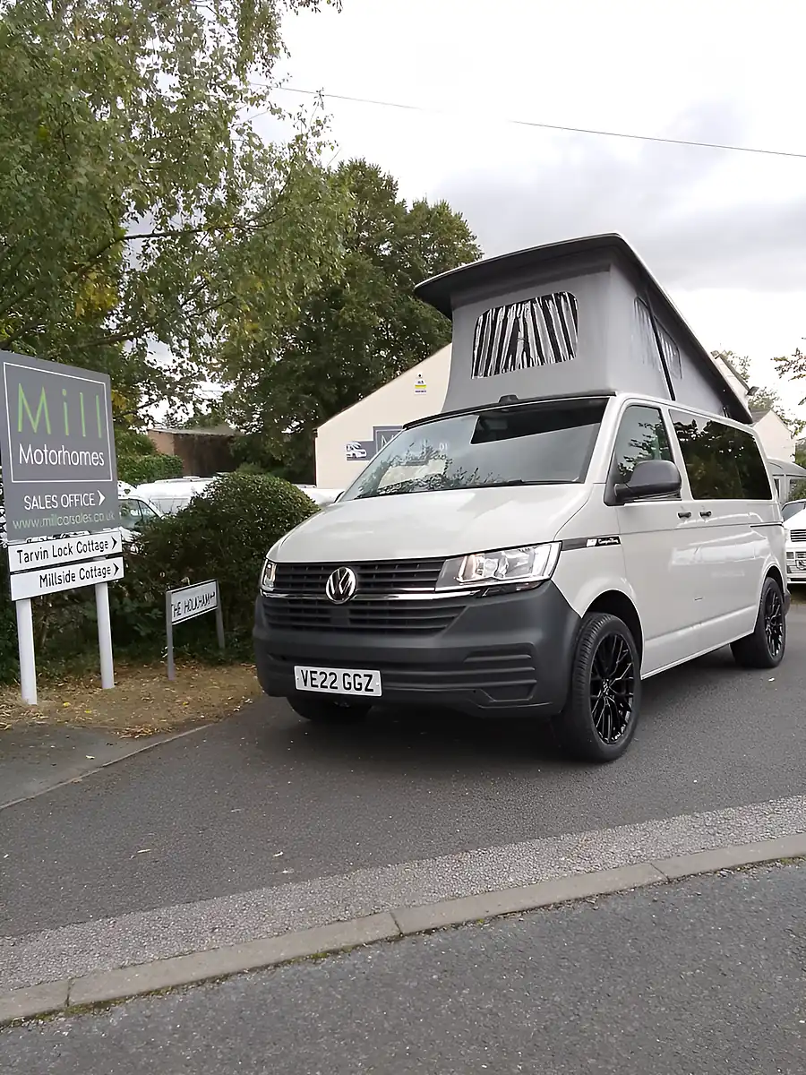 Used 2022 Volkswagen Transporter Camperking Ascot Grey - Interior and Exterior details 2