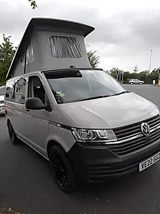 Used 2022 Volkswagen Transporter Camperking Ascot Grey - Interior and Exterior details 3