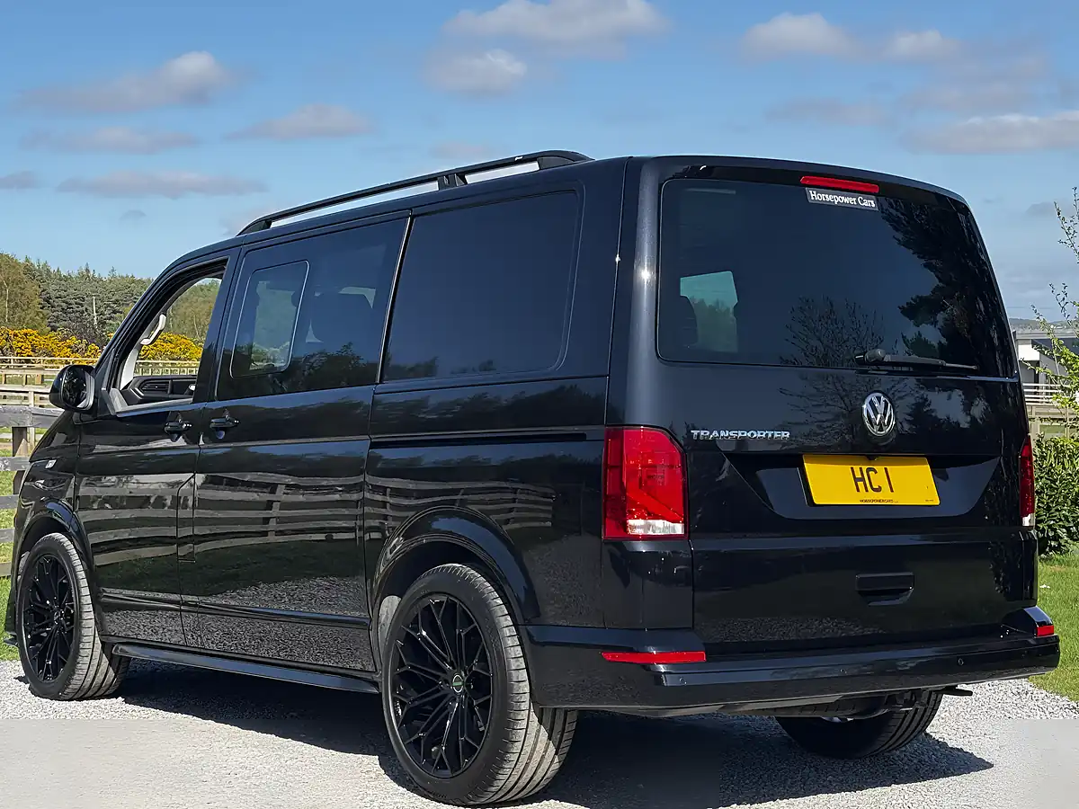 Used 2022 Volkswagen Transporter Highline Black - Interior and Exterior details 2