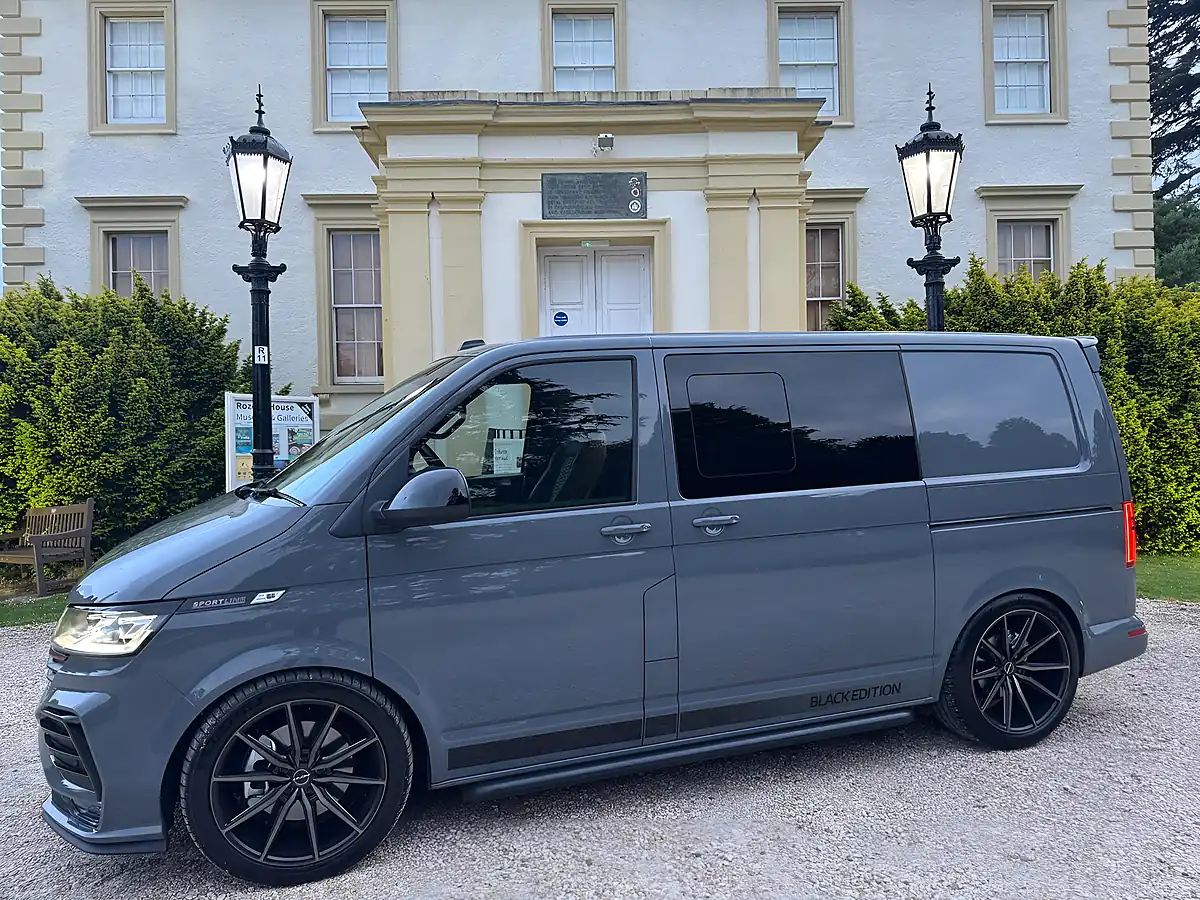 Used 2022 Volkswagen Transporter Sportline Black Edition Kombi Grey - Interior and Exterior details 11
