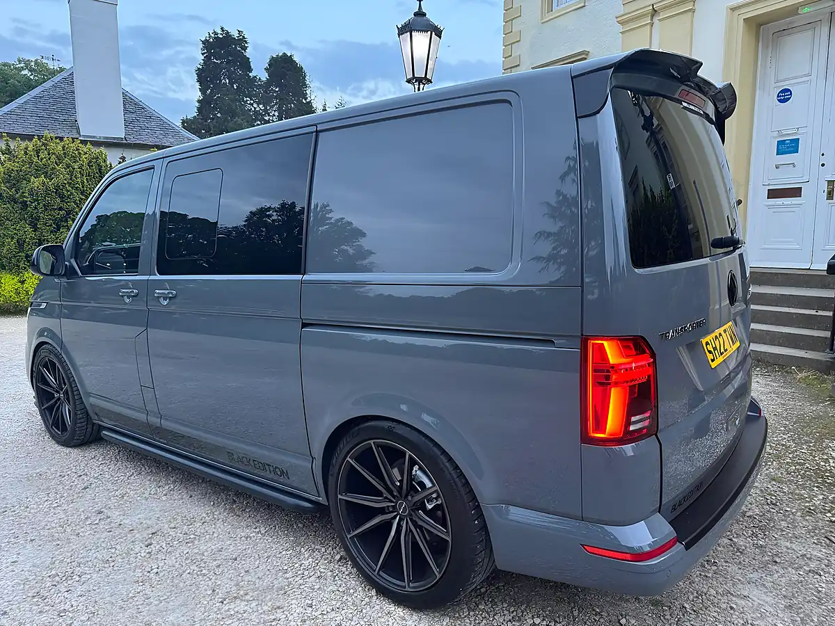 Used 2022 Volkswagen Transporter Sportline Black Edition Kombi Grey - Interior and Exterior details 12