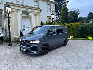 Used 2022 Volkswagen Transporter Sportline Black Edition Kombi Grey - Interior and Exterior details 14