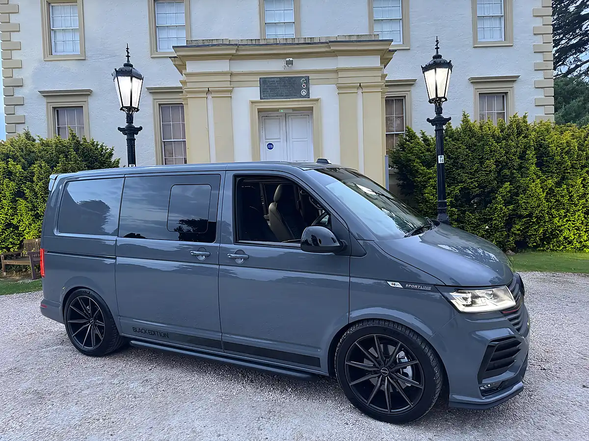 Used 2022 Volkswagen Transporter Sportline Black Edition Kombi Grey - Interior and Exterior details 16