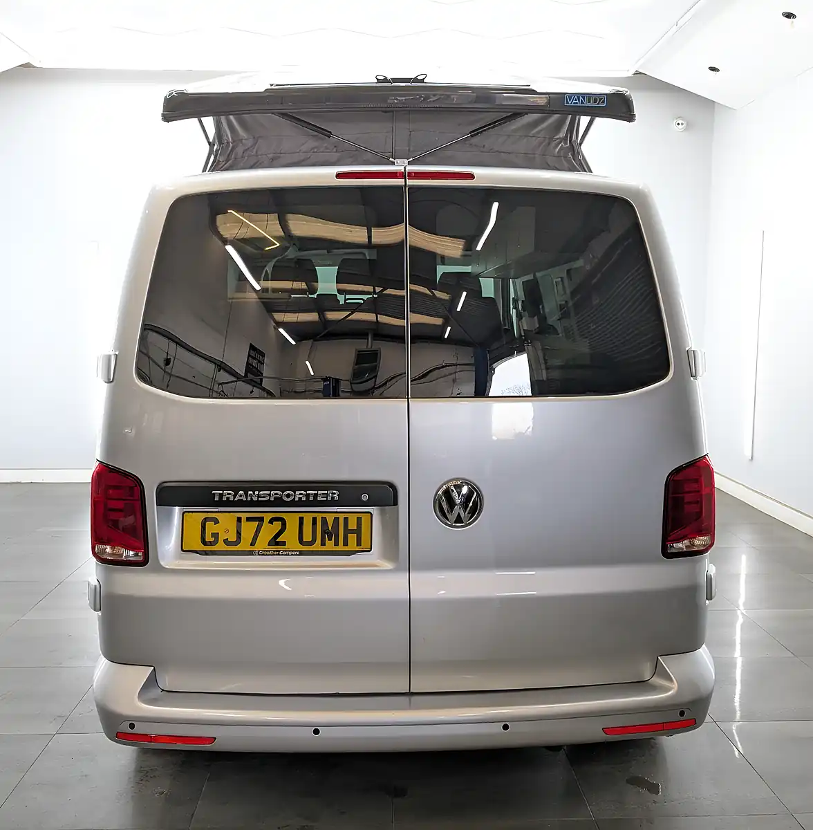 Used 2022 Volkswagen Transporter T28 Startline Campervan Conversion Silver - Interior and Exterior details 7