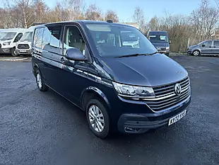 Used 2022 Volkswagen Transporter T30 Highline Blue - Interior and Exterior details 5