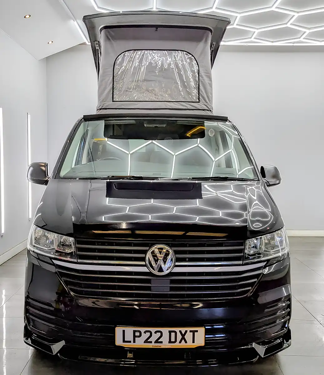 Used 2022 Volkswagen Transporter T30 Startline Campervan Conversion Deep Black - Interior and Exterior details 2