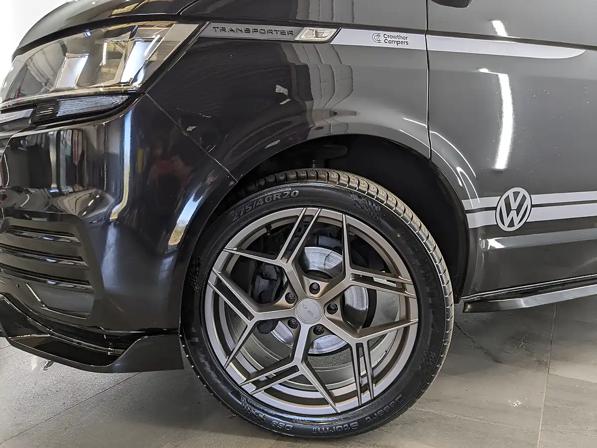 Used 2022 Volkswagen Transporter T30 Startline Campervan Conversion Deep Black - Interior and Exterior details 3