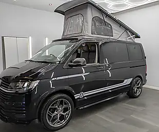 Used 2022 Volkswagen Transporter T30 Startline Campervan Conversion Deep Black - Interior and Exterior details 5