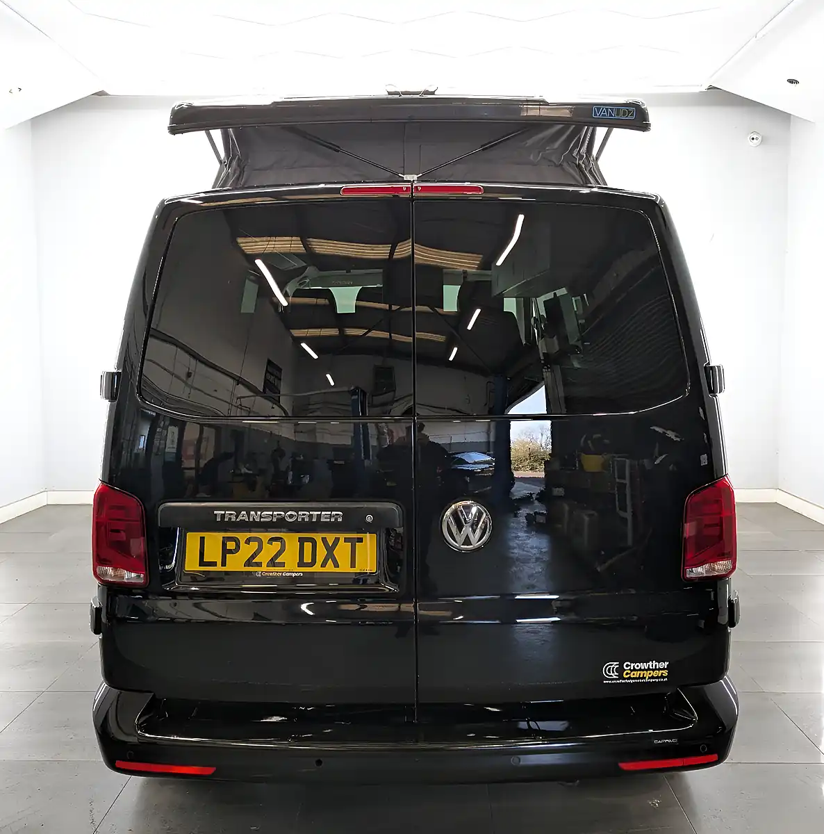 Used 2022 Volkswagen Transporter T30 Startline Campervan Conversion Deep Black - Interior and Exterior details 7