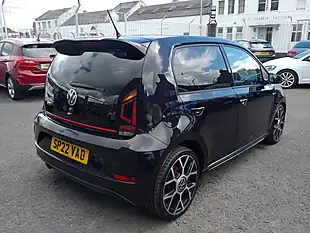 Used 2022 Volkswagen Up! GTI Black - Interior and Exterior details 6