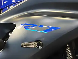 Used 2022 Yamaha R7 700 Blue - Interior and Exterior details 11