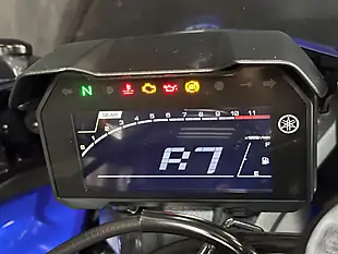 Used 2022 Yamaha R7 700 Blue - Interior and Exterior details 16