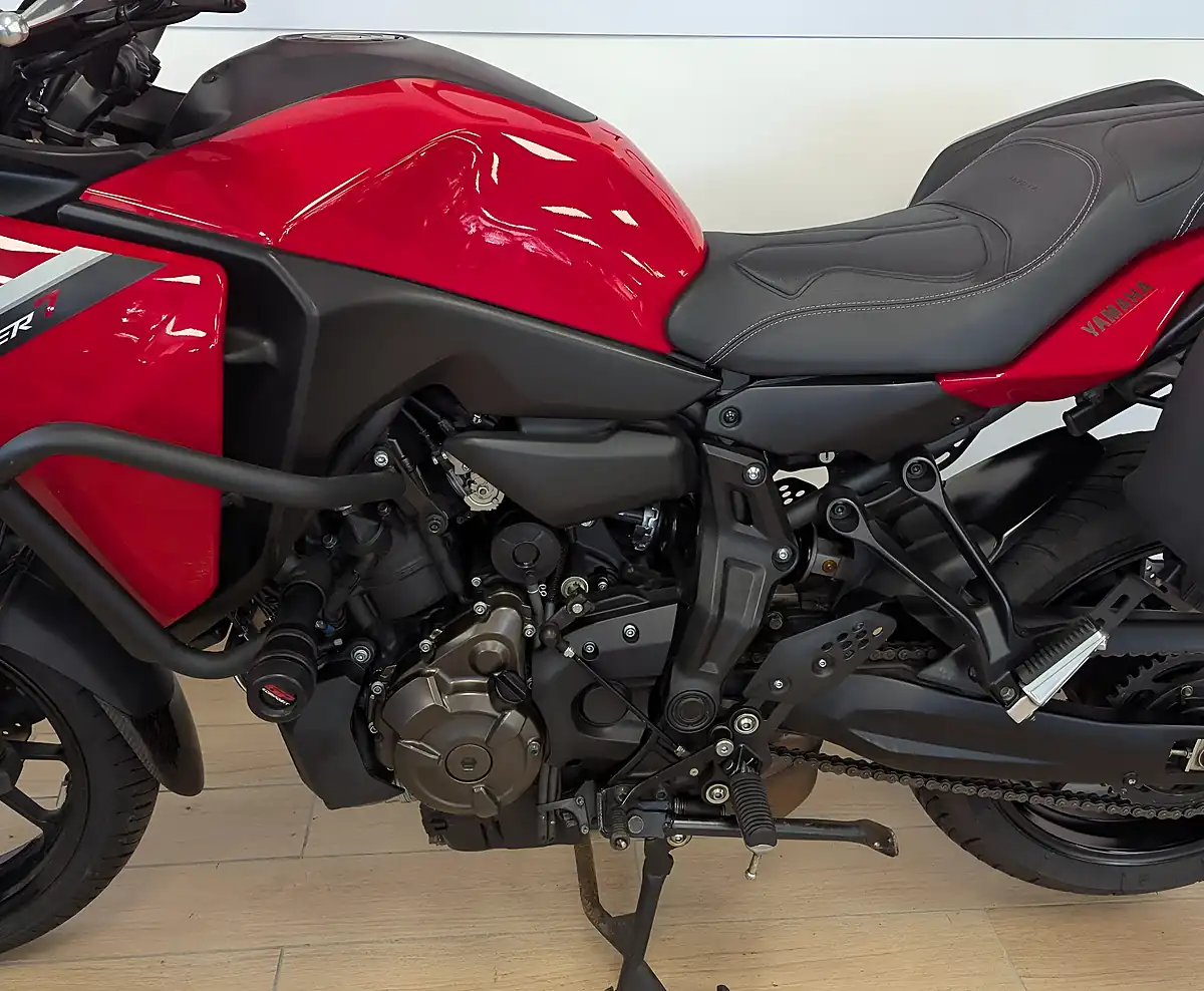 Used 2022 Yamaha Tracer 700 Adventure Red - Interior and Exterior details 11
