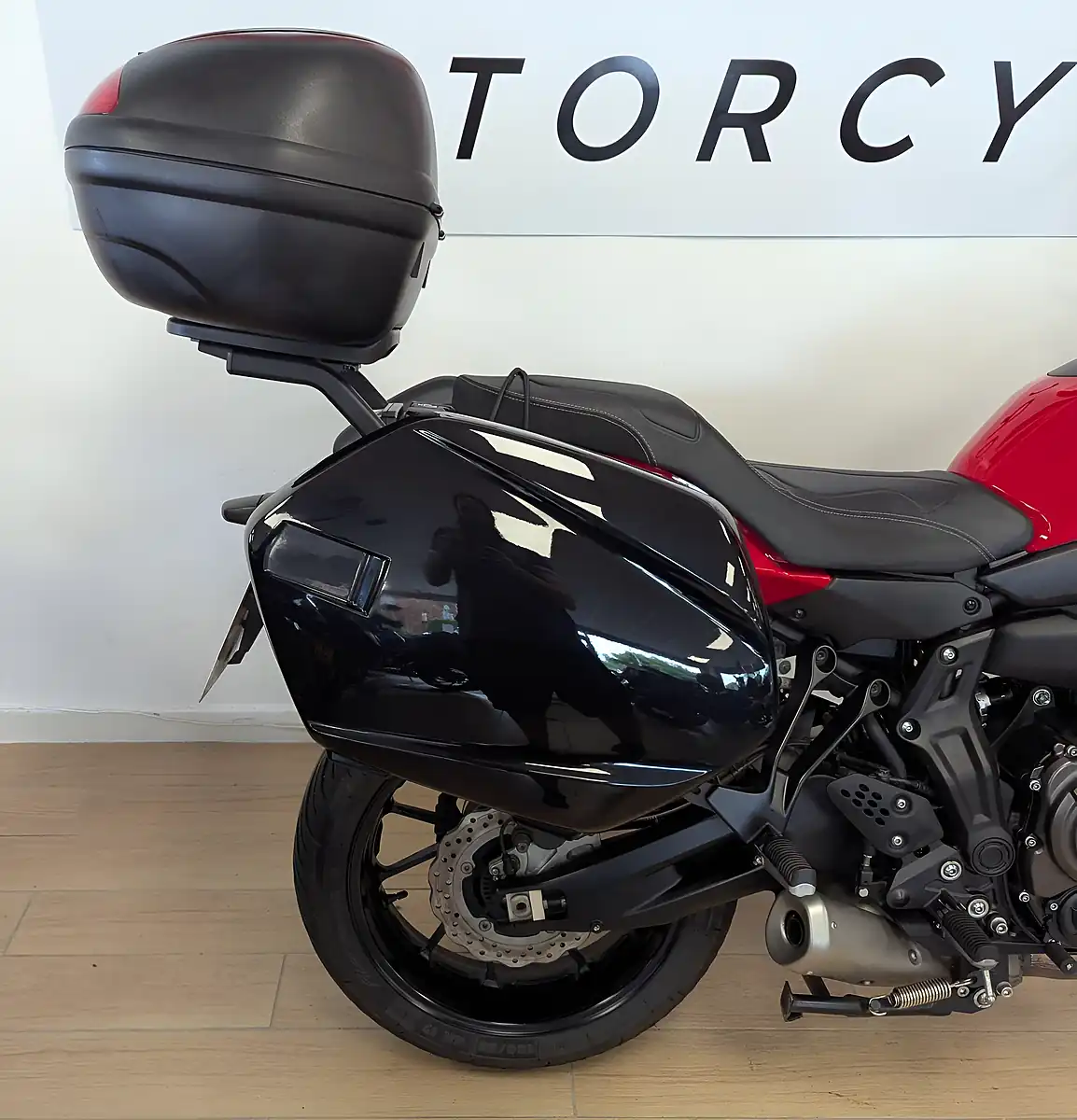 Used 2022 Yamaha Tracer 700 Adventure Red - Interior and Exterior details 16
