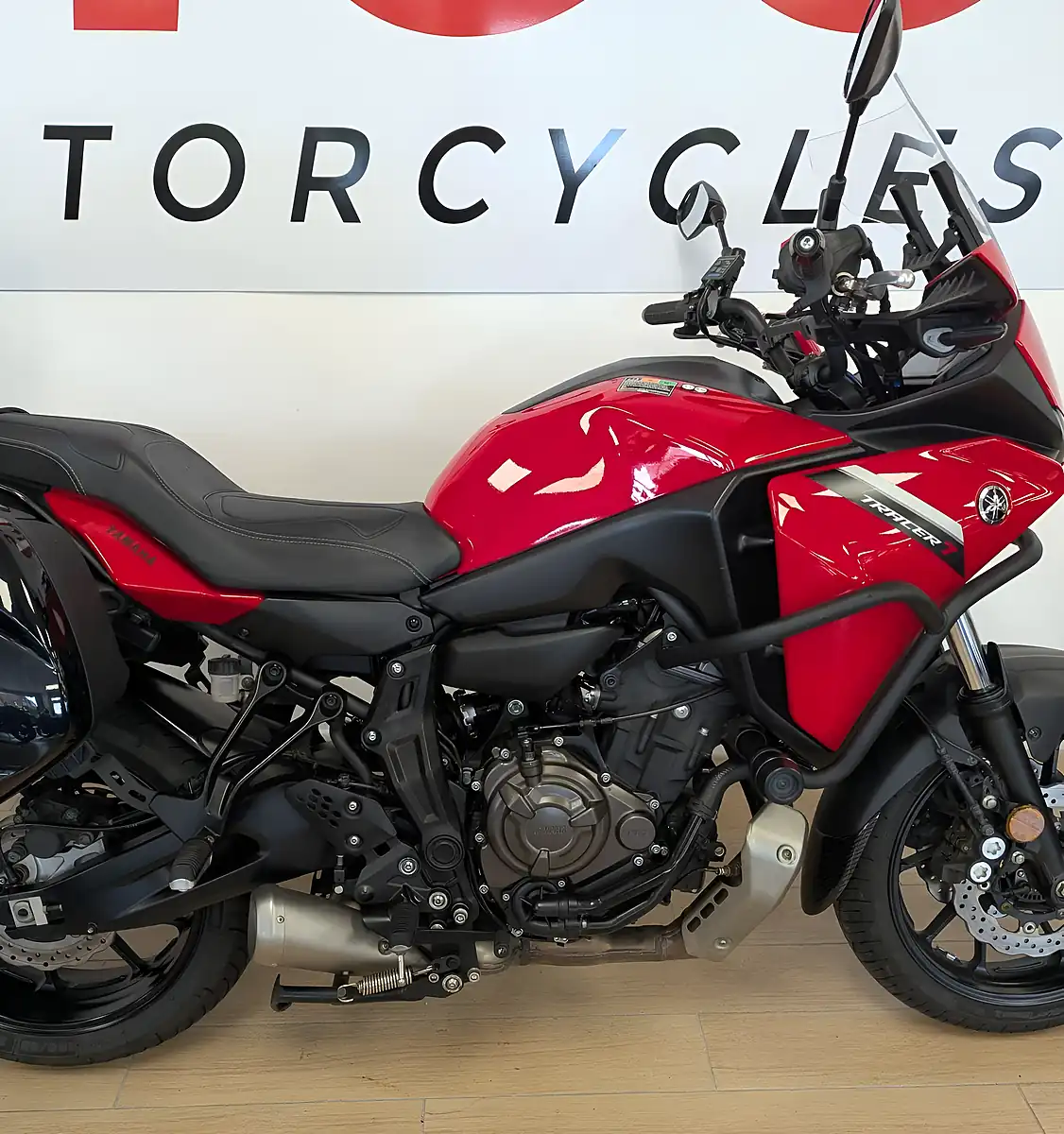 Used 2022 Yamaha Tracer 700 Adventure Red - Interior and Exterior details 6