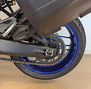 Used 2022 Yamaha Tracer 9 GT Black - Interior and Exterior details 12