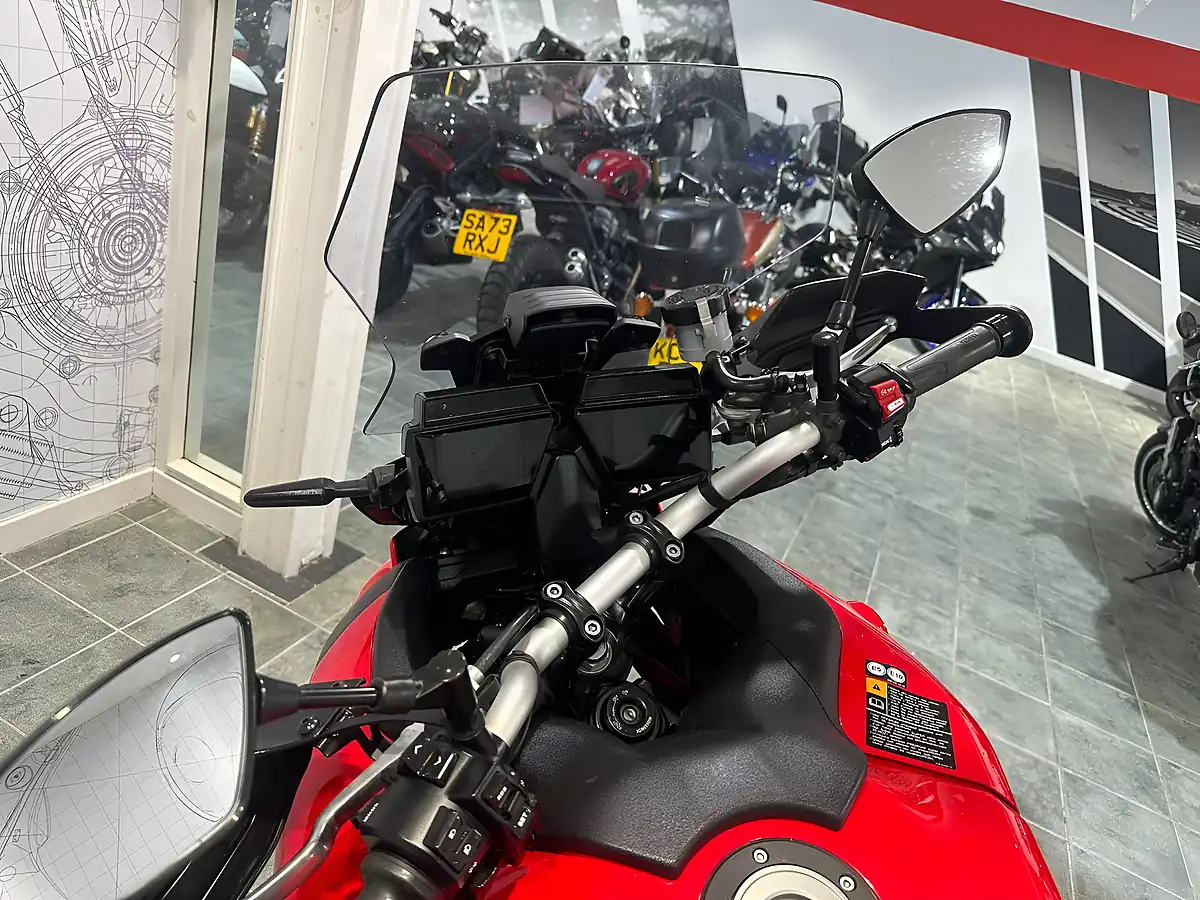 Used 2022 Yamaha Tracer 9 GT Red - Interior and Exterior details 8