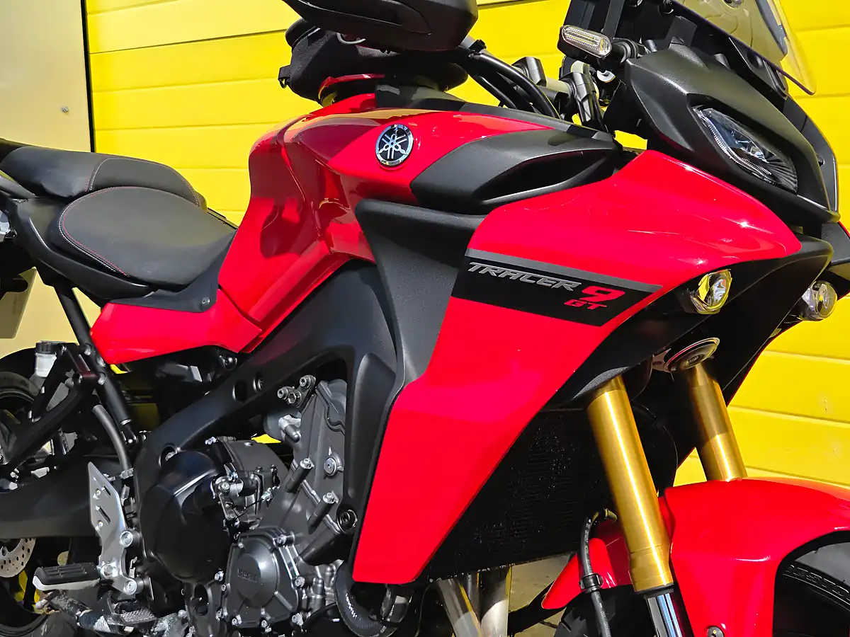 Used 2022 Yamaha Tracer 9 GT Red - Interior and Exterior details 11