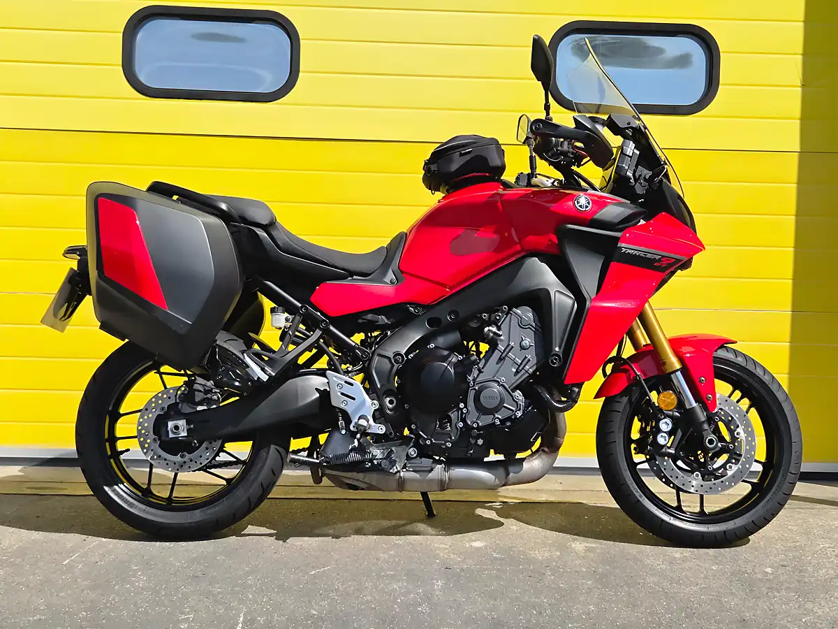 Used 2022 Yamaha Tracer 9 GT Red - Interior and Exterior details 2