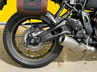 Used 2022 Yamaha XSR700 Black - Interior and Exterior details 9