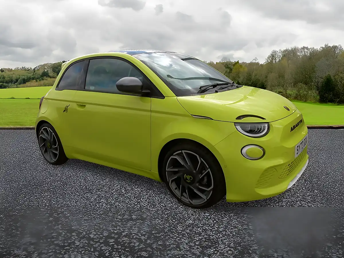 Used 2023 Abarth 595 Turismo Green - Front View