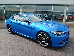 Used 2023 Alfa Romeo Giulia Competizione Misano Blue - Interior and Exterior details 8