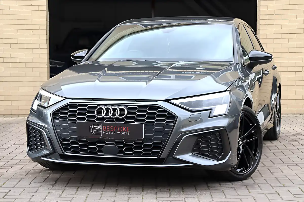 Used 2023 Audi A3 Edition 1 Grey - Front View
