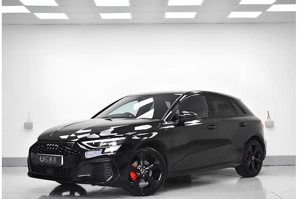 Used 2023 Audi A3 S Line Black - Front View