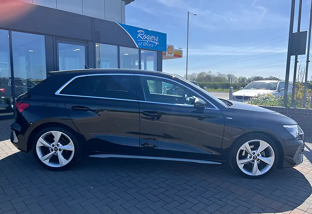 Used 2023 Audi A3 S Line Black - Interior and Exterior details 5