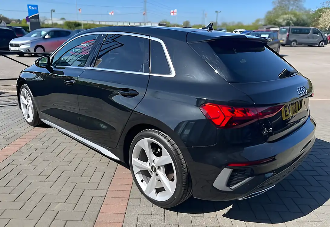 Used 2023 Audi A3 S Line Black - Interior and Exterior details 8