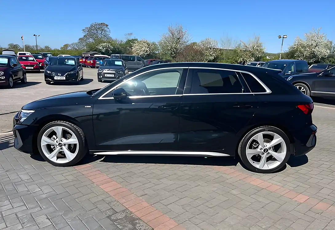 Used 2023 Audi A3 S Line Black - Interior and Exterior details 9